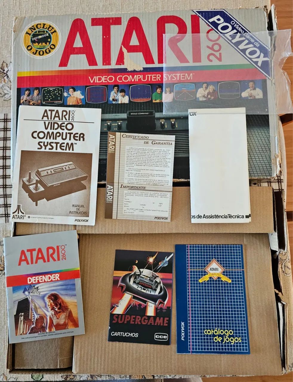 Atari 2600 Polyvox original na caixa com manual e encarte  - Foto 3