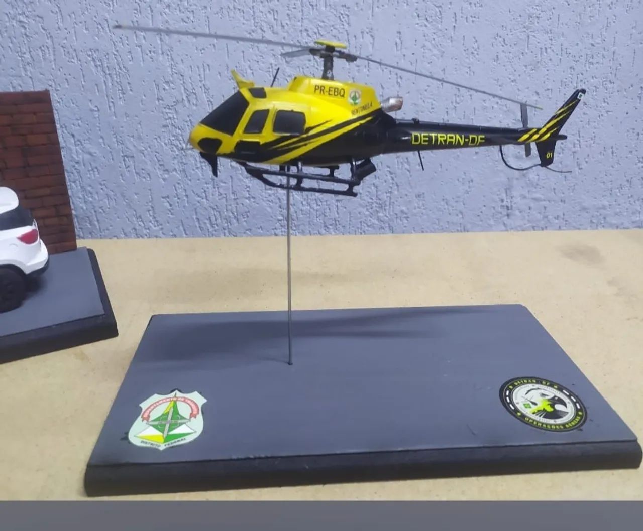 Helicóptero Polícia Militar e Detran DF