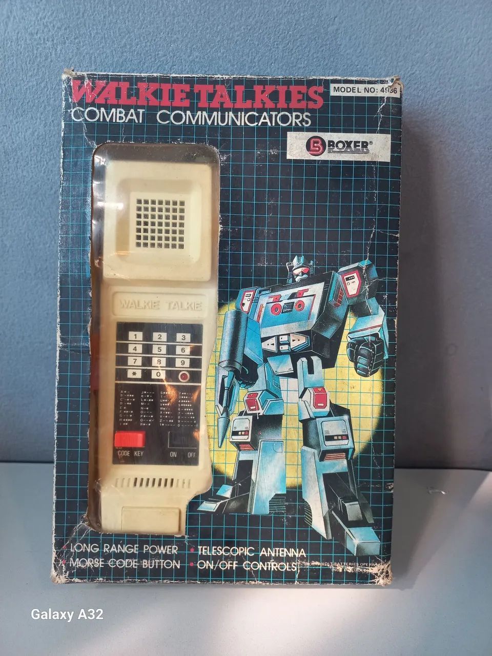 Walkie-talkie antigo