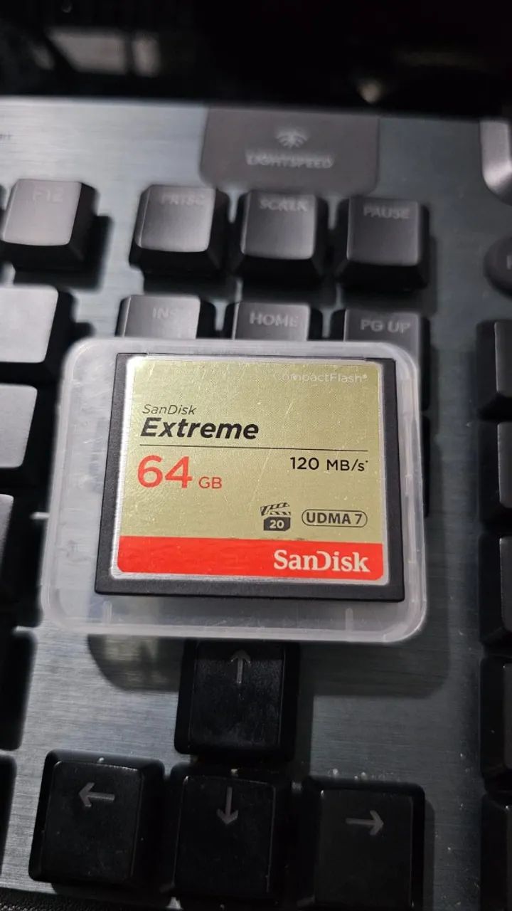 Cartão CF Sandisk Extreme 64GB