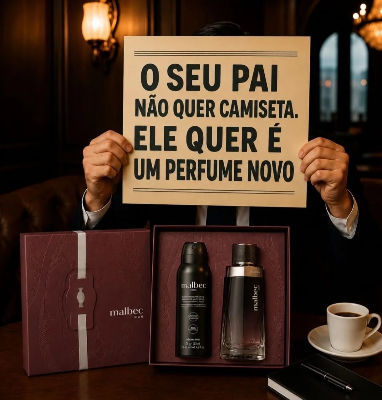 Kit Presente Malbec Icon de O Boticário  - Foto 4