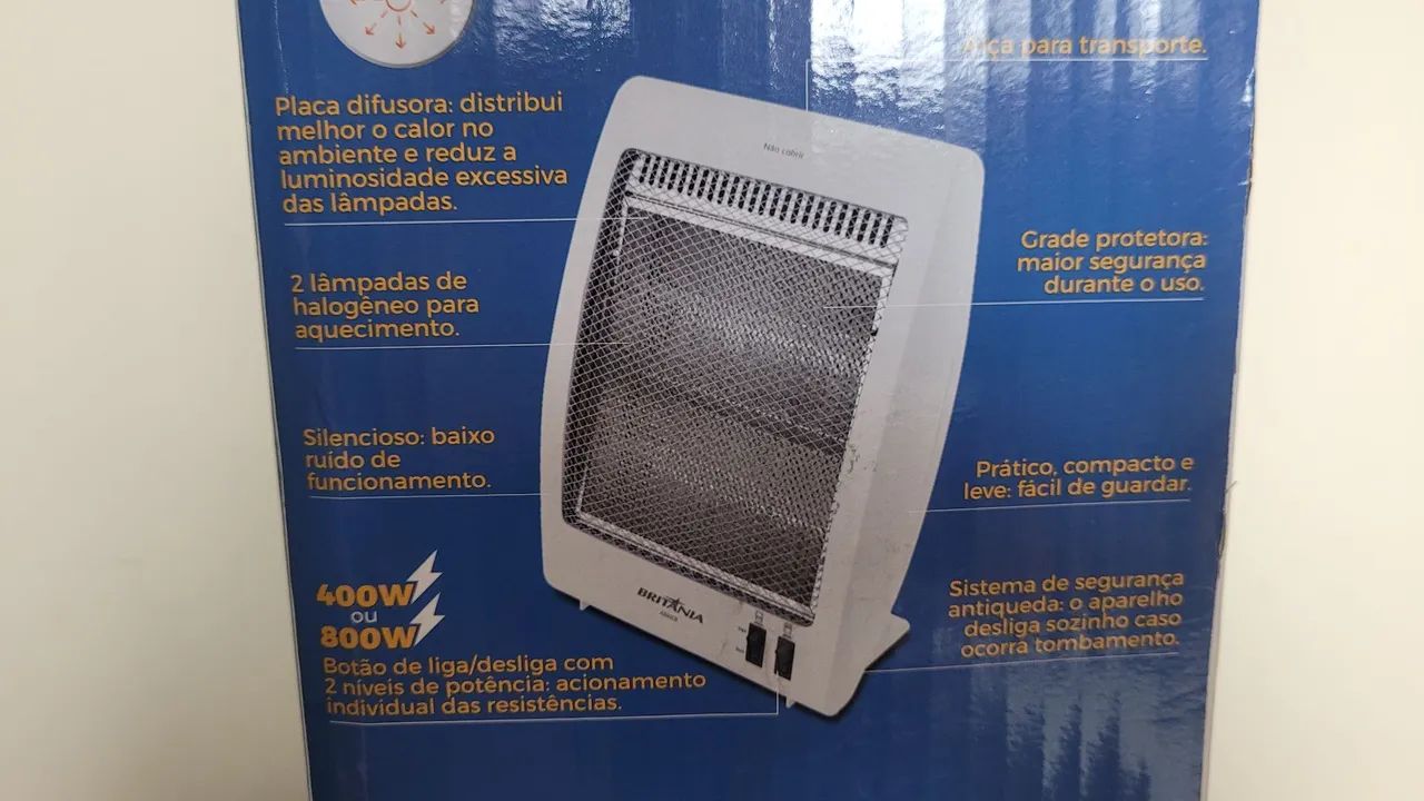 Aquecedor elétrico Britânia 110v - Foto 2