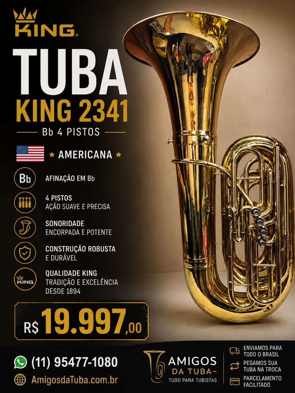 Tuba King 2341 BBb 5/4