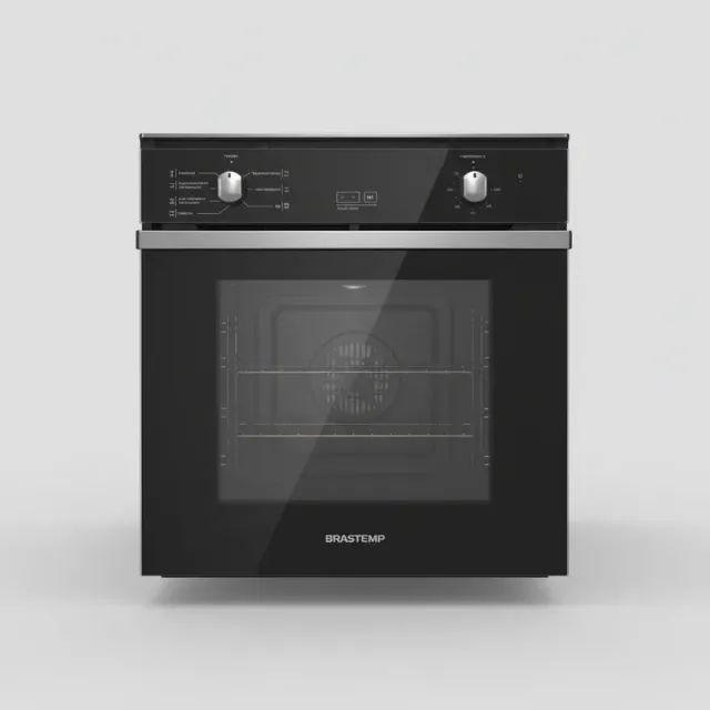 Forno De Embutir Elétrico 84 Litros Preto Brastemp