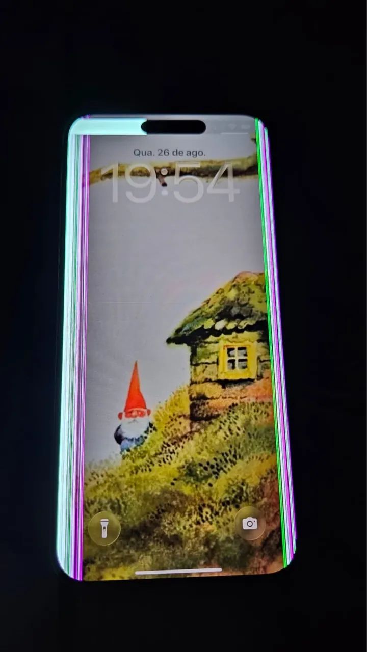 Iphone 14 Pro Max Com Defeito na tela - Foto 5