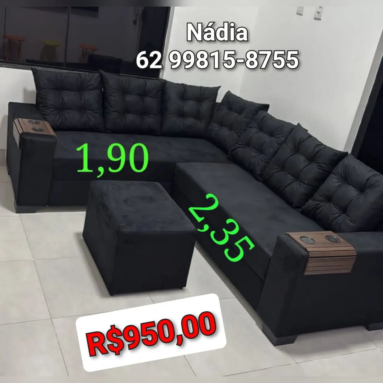 Sofá De canto ___666