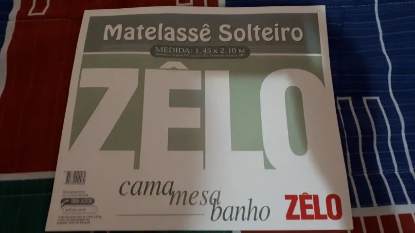Edredom Solteiro Dupla Face Matelasse Estampado - Zêlo - Foto 2