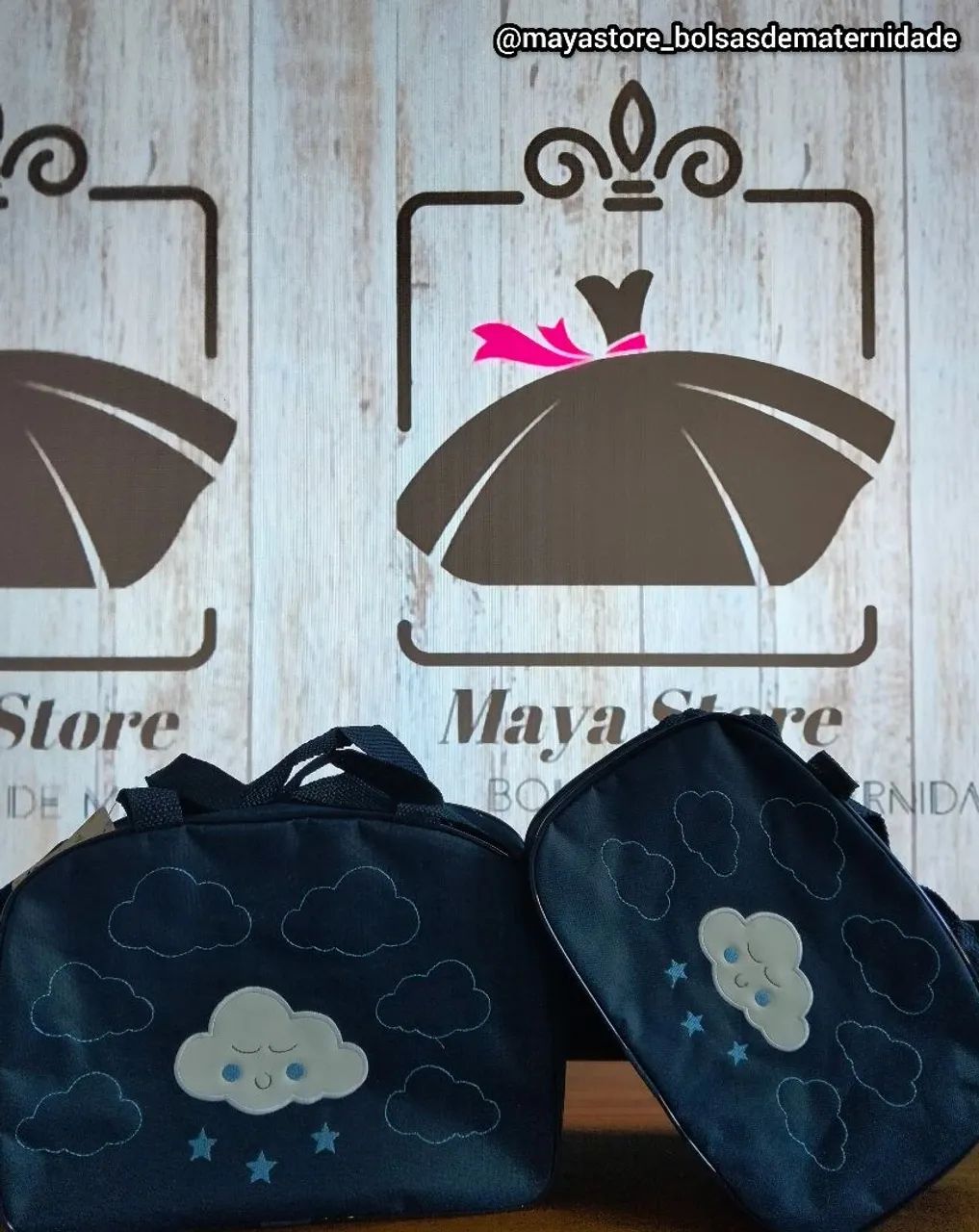Bolsas de Maternidade kit nuvem alegria  - Foto 2