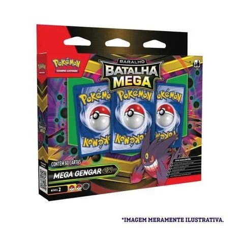 2x Baralhos de Batalha - Mega Gengar & Mega Diancie EX - Pokémon TCG - Foto 2