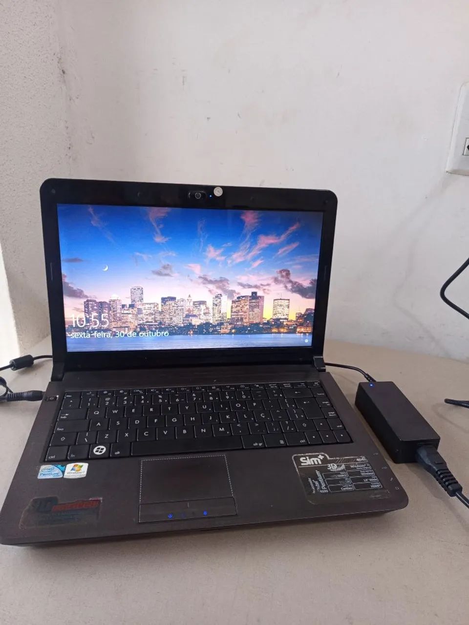 Notebook dual core 6GB RAM HD perfeito 