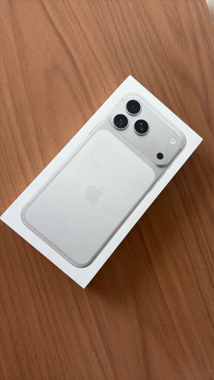 17 pro max 256gb branco 