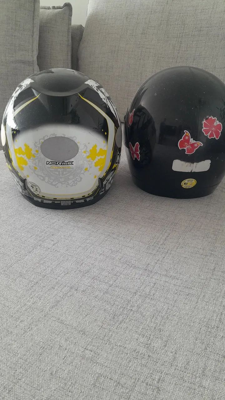 2 Capacetes - Norisk e Ebf - Foto 3