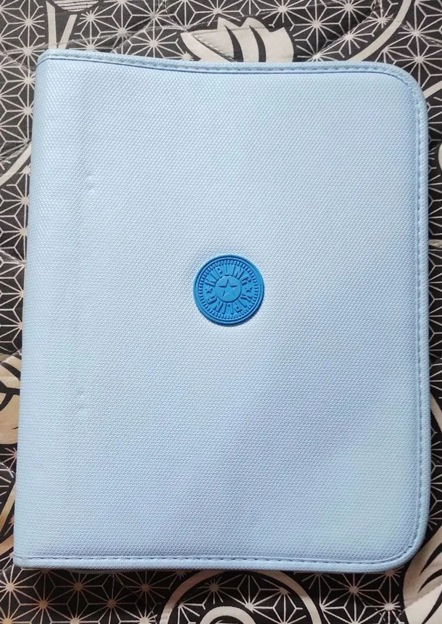 Fichário Azul bebê 