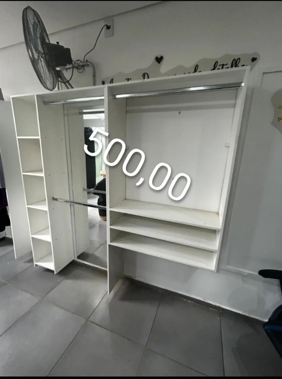 CLOSET SUSPENSO MDF NOVO  - Foto 5
