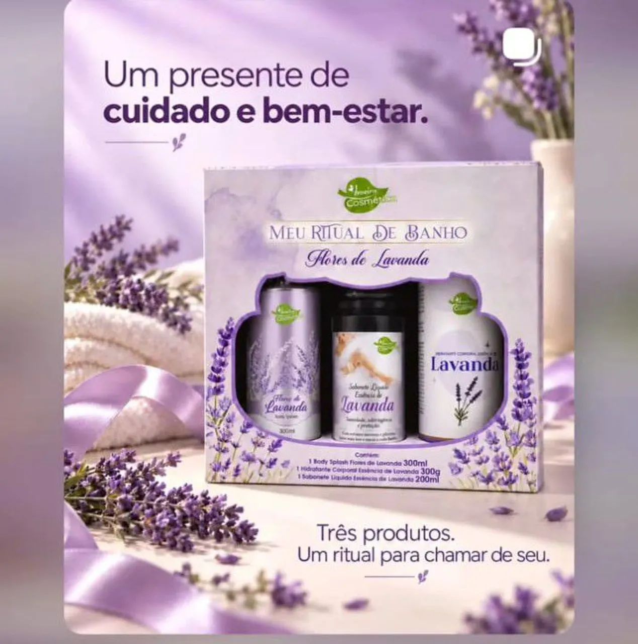 kit cosméticos 