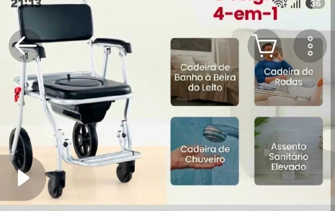Cadeira de banho - Foto 5
