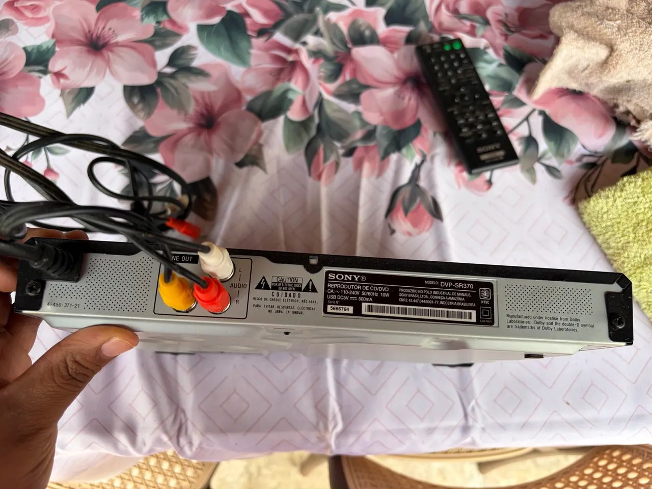 DVD Player Sony DVP-SR370 Original - Funcionando Perfeitamente - Foto 2