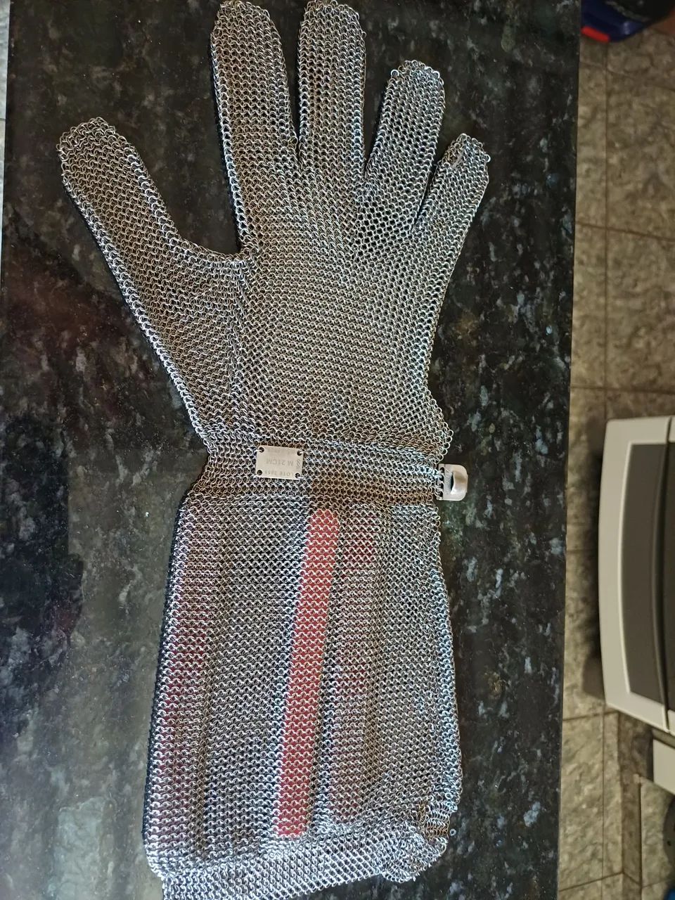 Luva de aço 