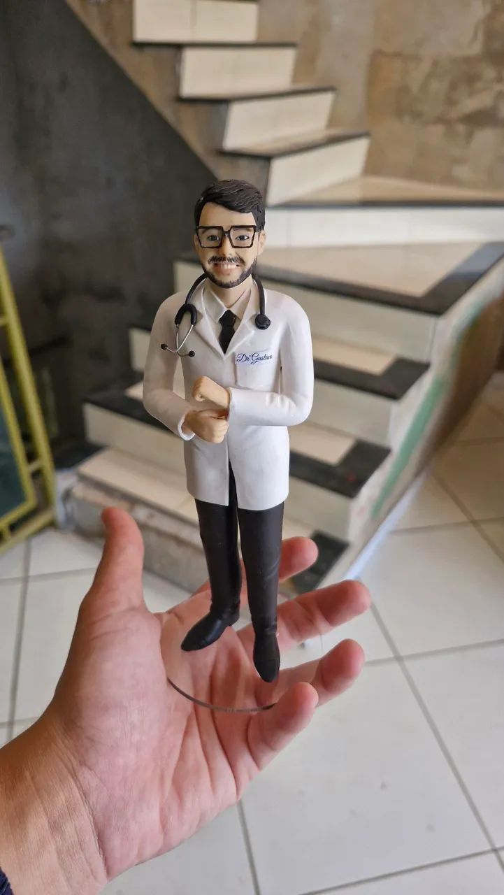 Boneco humanizado em biscuit - Foto 3