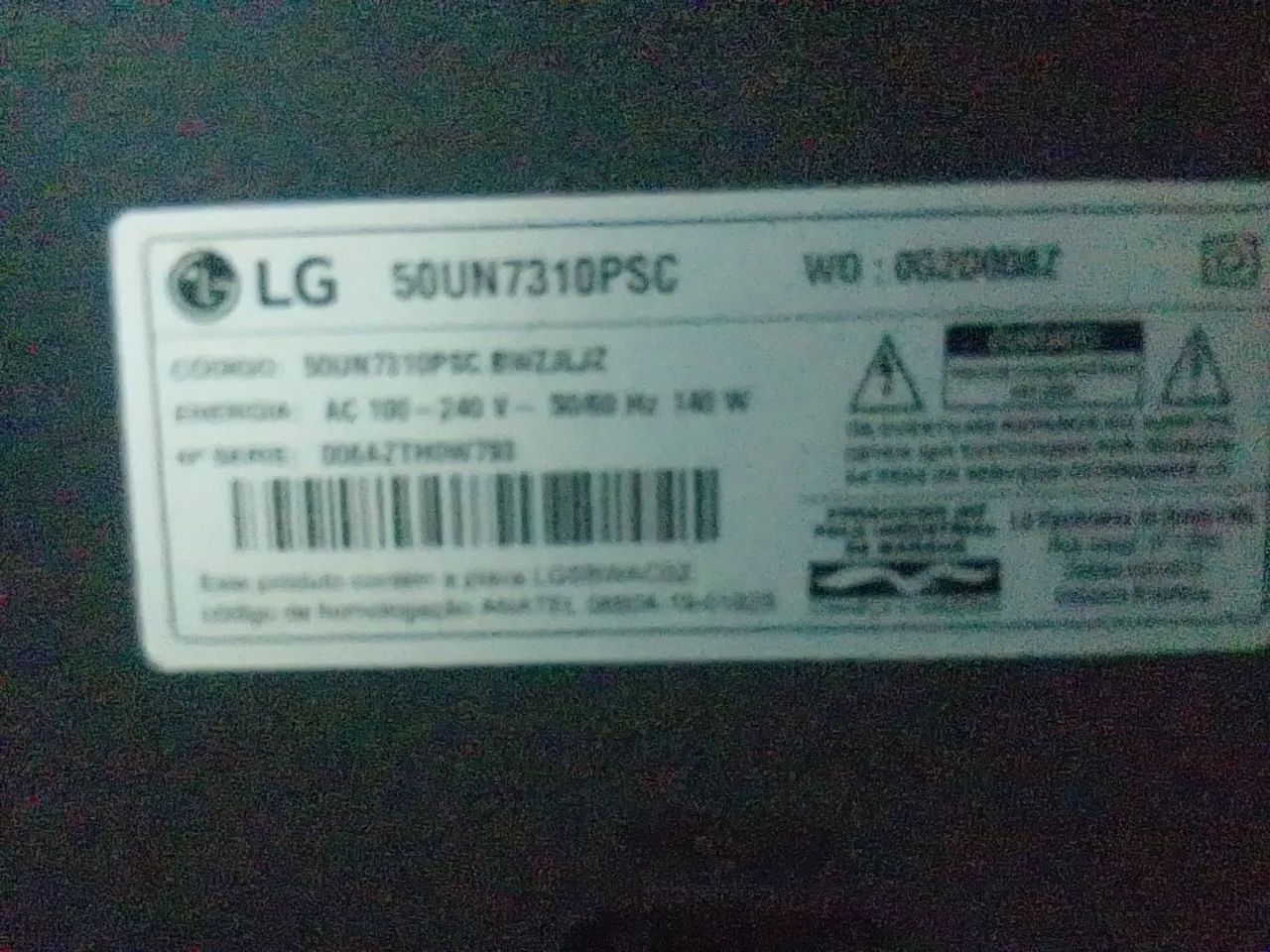 Tv LG 50 polegadas smart - Foto 5