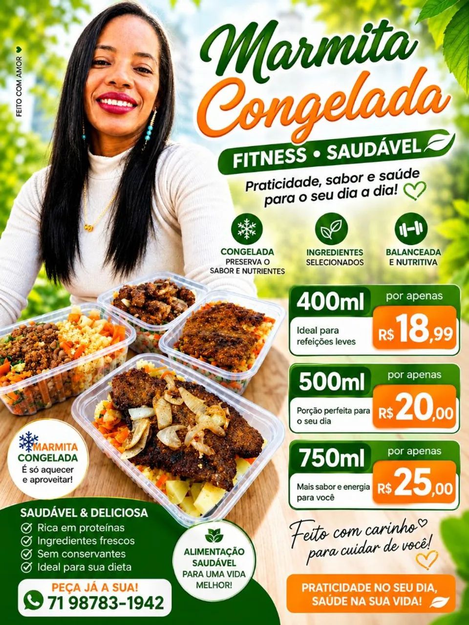 Mamitas cogeladas fitness saudável  - Foto 2