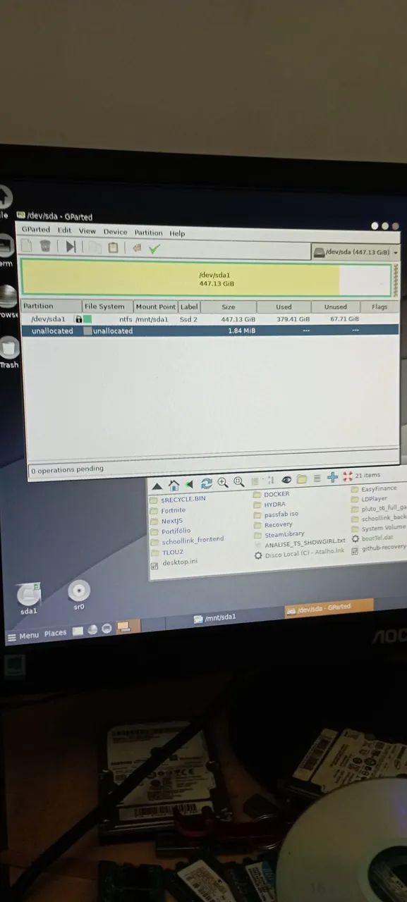 **PraSair** Ssd 480gb MCR-RPRS-480 (com defeito) reconhecendo na Bios e Linux - Foto 2