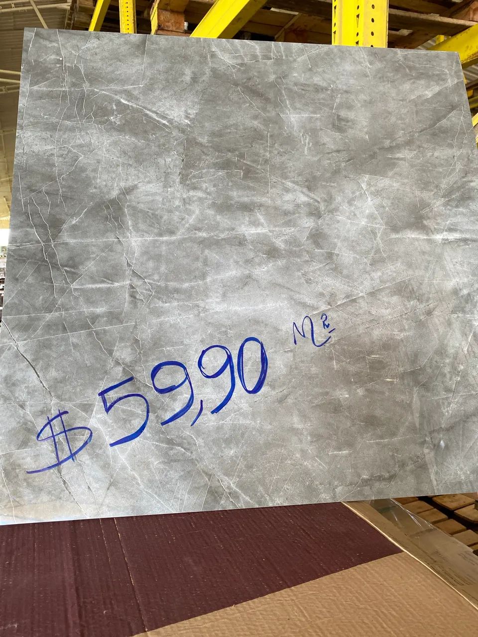 Porcelanato Classe C Delta Pulpis Grafite 