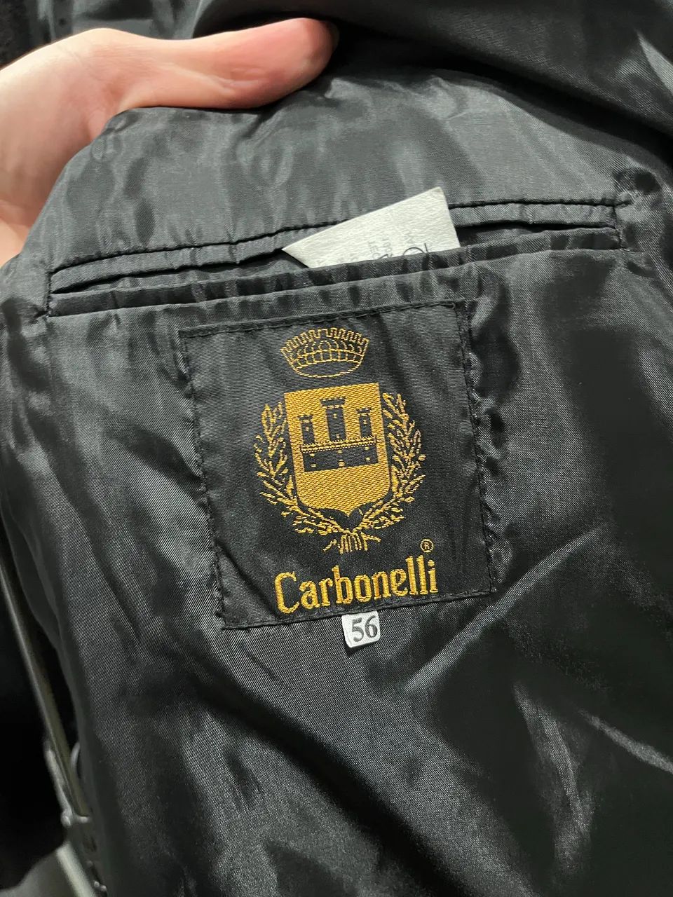 Casaco xadrez lã batida - Carbonelli  - Foto 4
