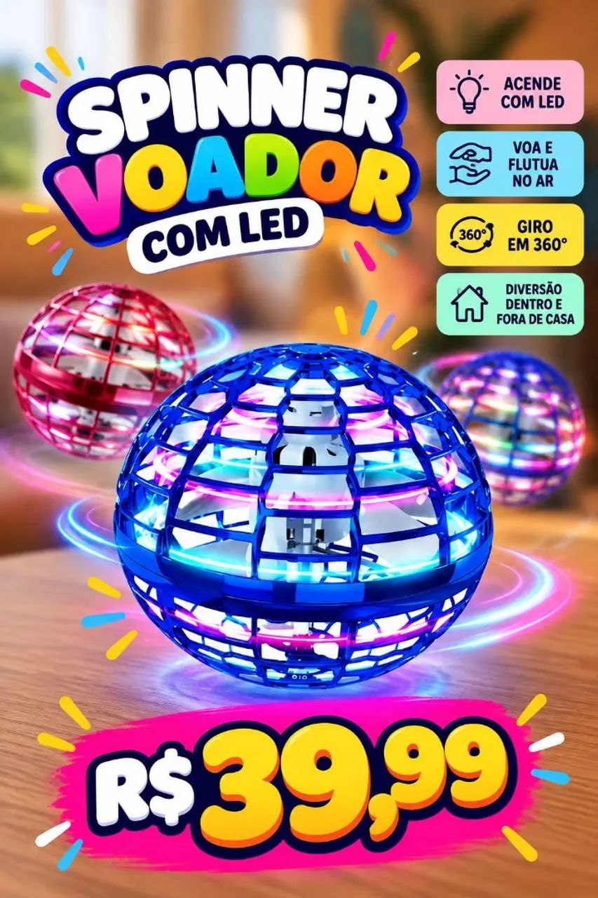 Brinquedos Squishy, Bola Spinner, E.T Estica e Puxa e muito mais  - Foto 2