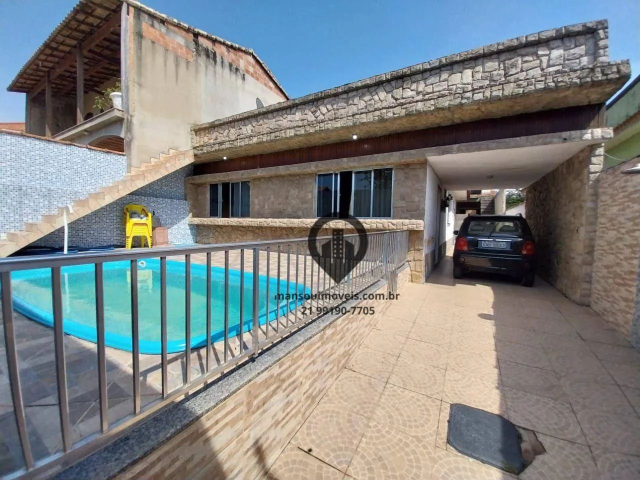 Casa linear com piscina e área gourmet - Vila Nova - CG - Foto 3