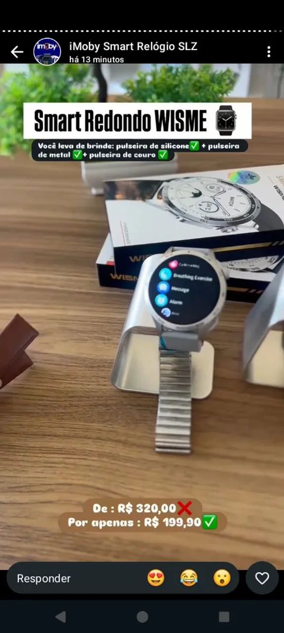 Relógio Smartwatch 
