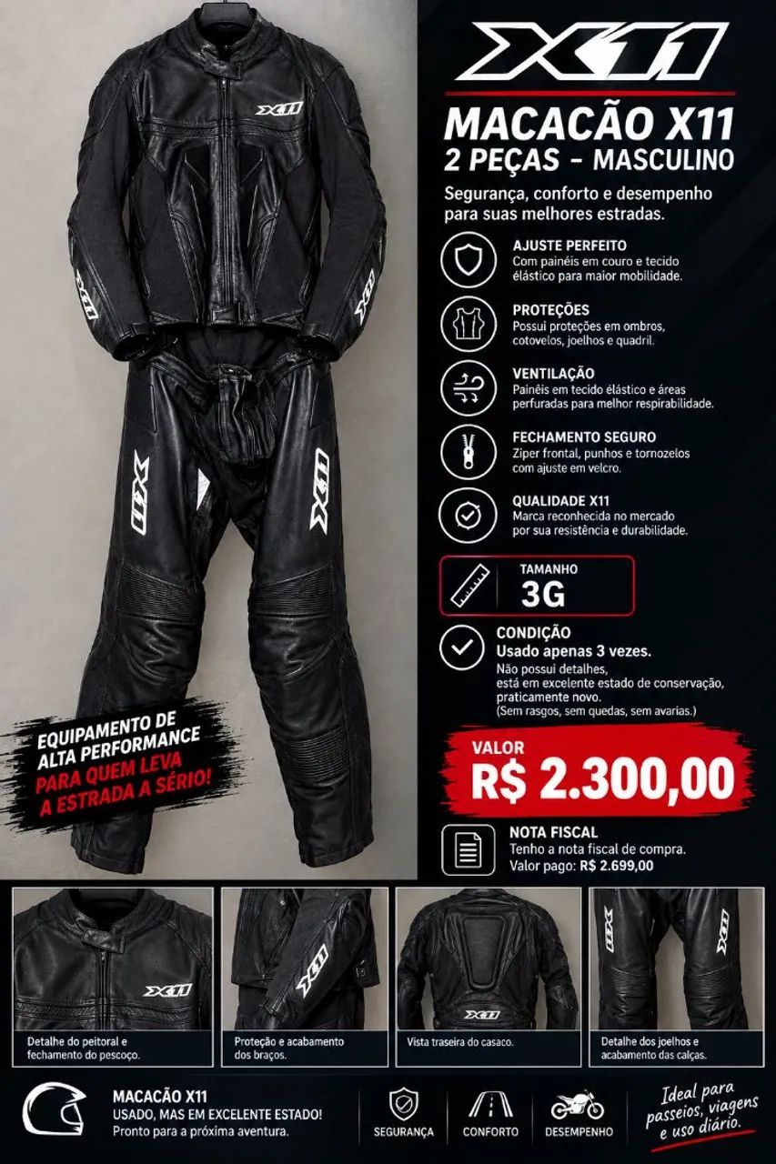 MACACÃO X11 