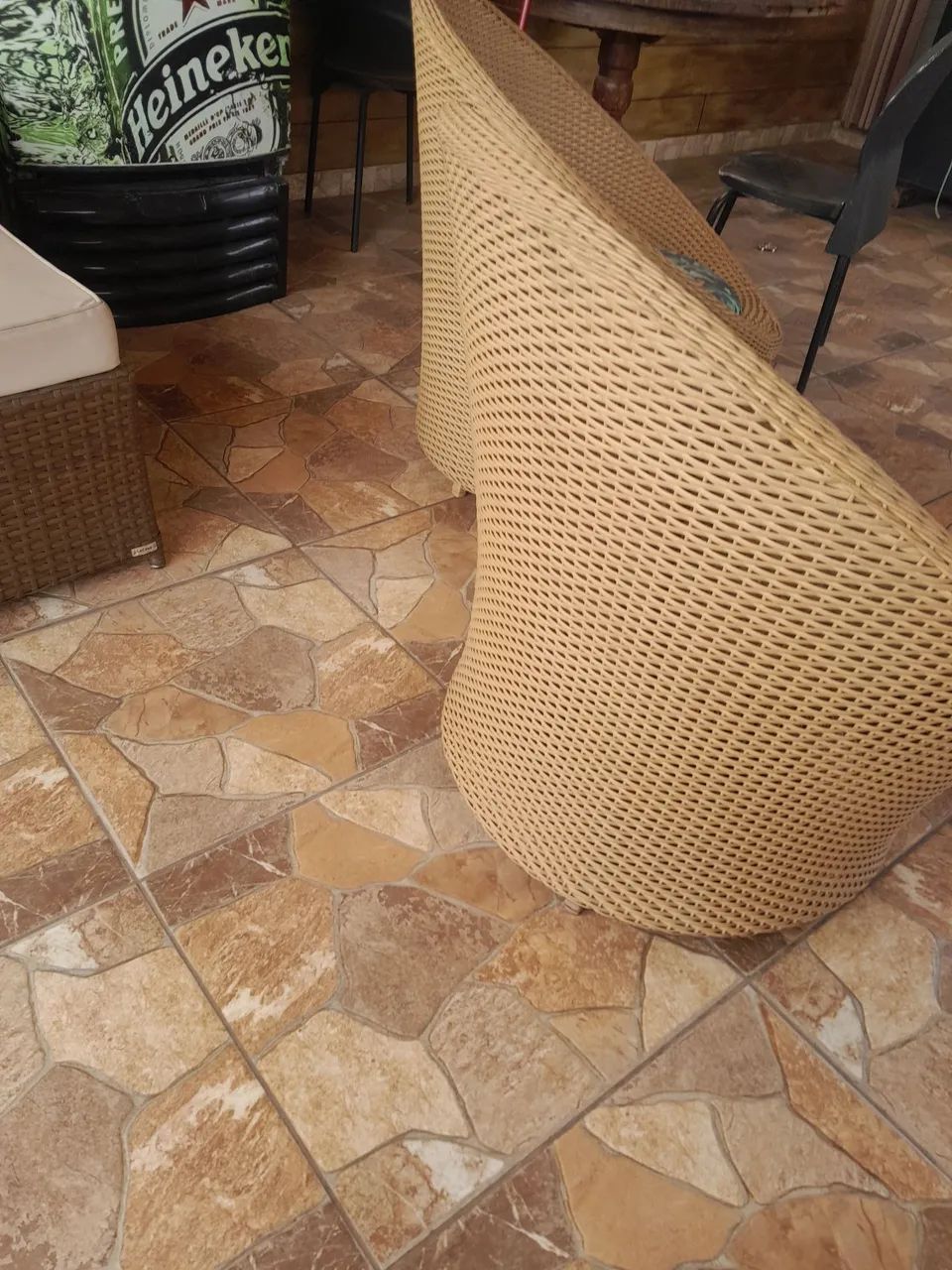 Conjunto de 2 chaise em fibra sintetica  - Foto 3