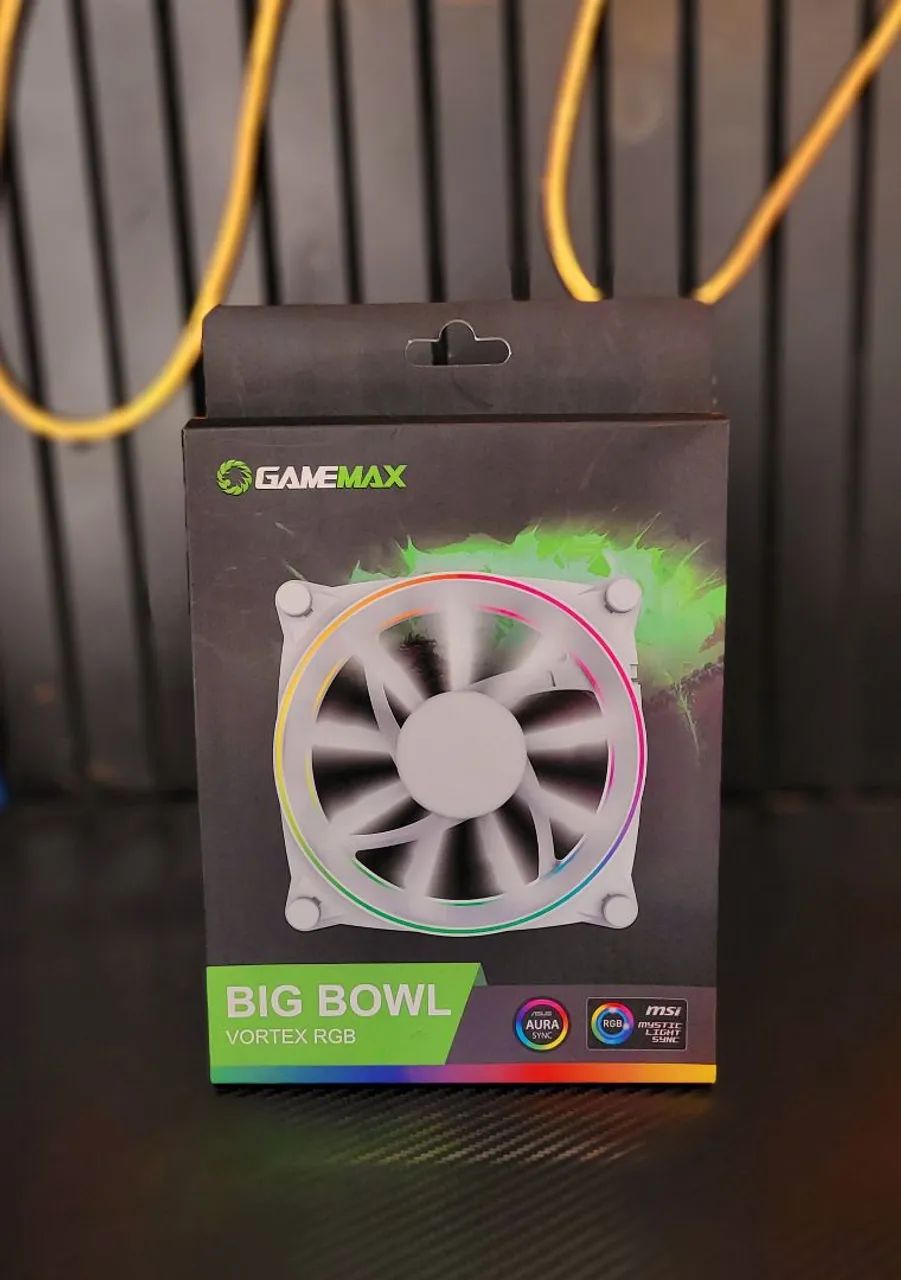 Fan 120mm branco 5v ARGB - Foto 2