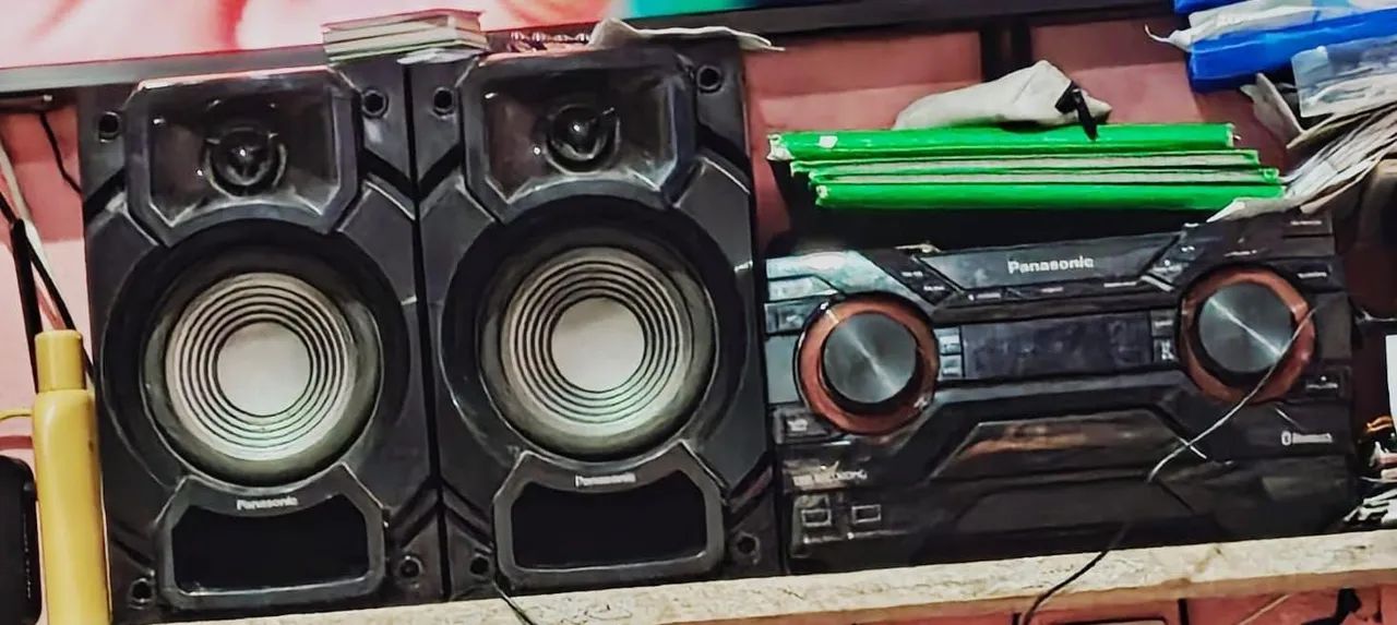 Aparelho de som Panasonic 