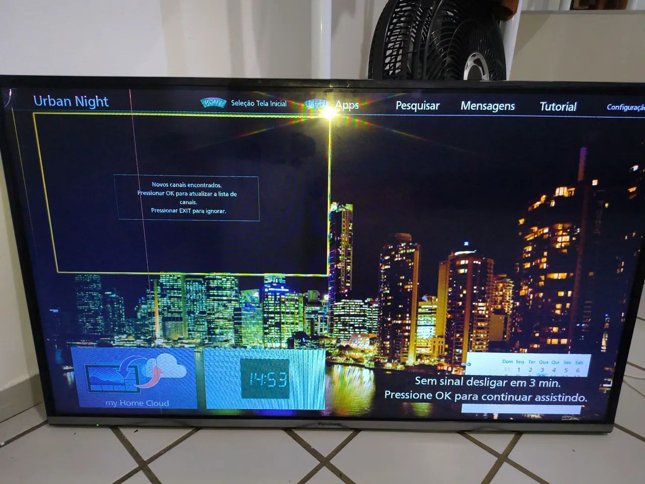 TV Samsung de 40"+Suporte de parede articulado 