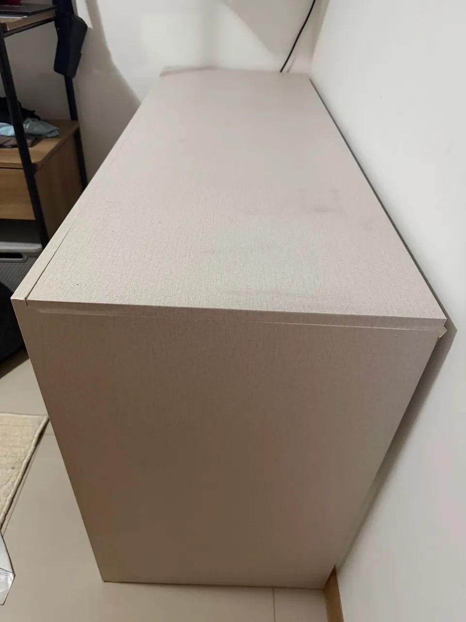 Escrivaninha Branca 1,27m - Moderna e Compacta - Foto 2