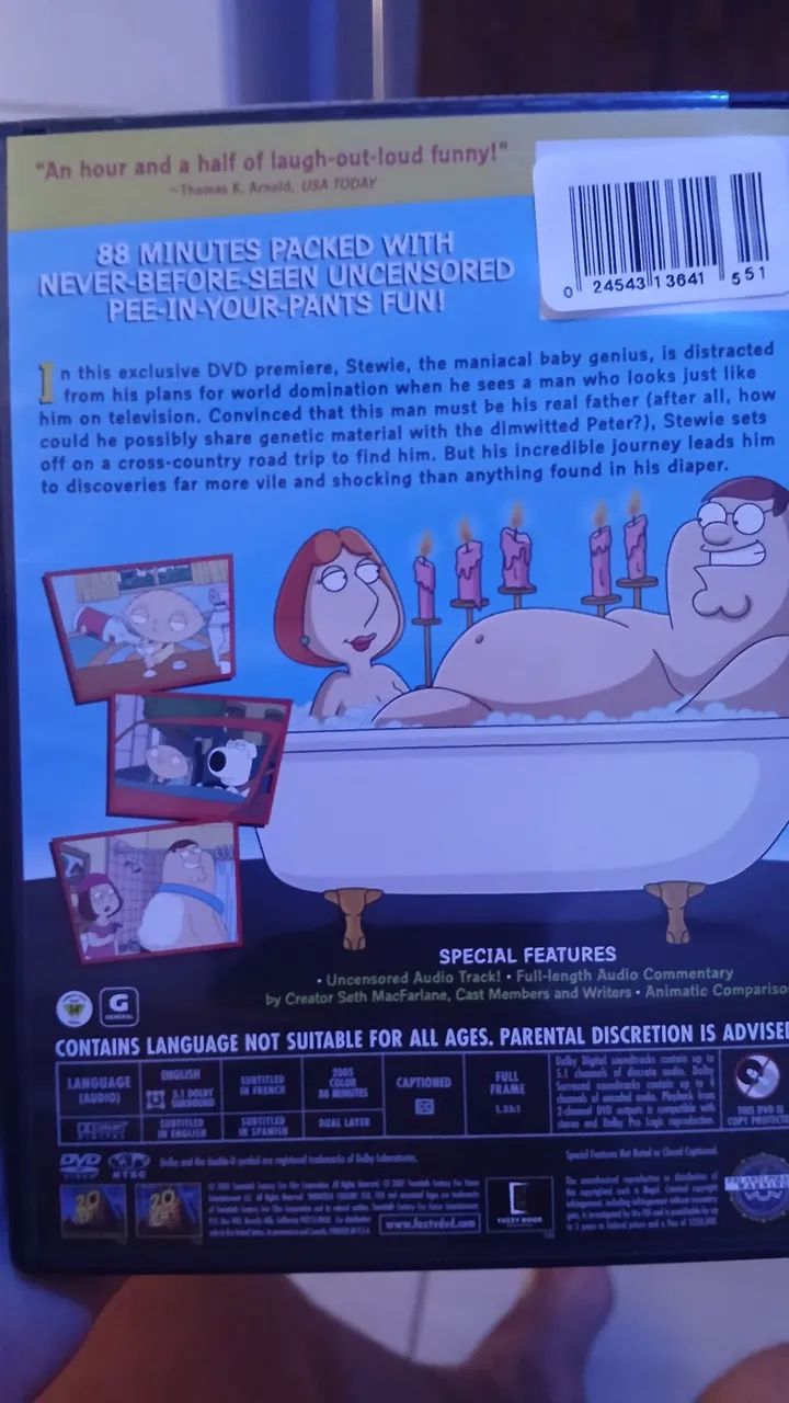 DVD family guy 