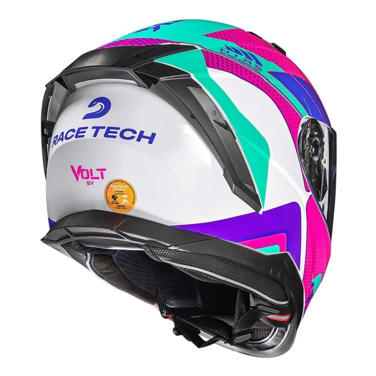 CAPACETE RACE TECH VOLT ? ZERO, NUNCA USADO! - Foto 4