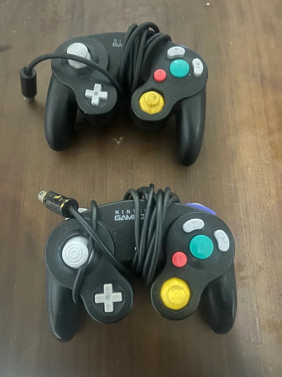 2 controles Gamecube originais 