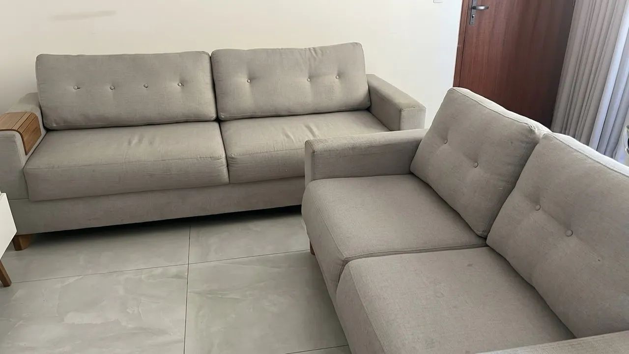 Sofá 2 e 3 Lugares - Usado