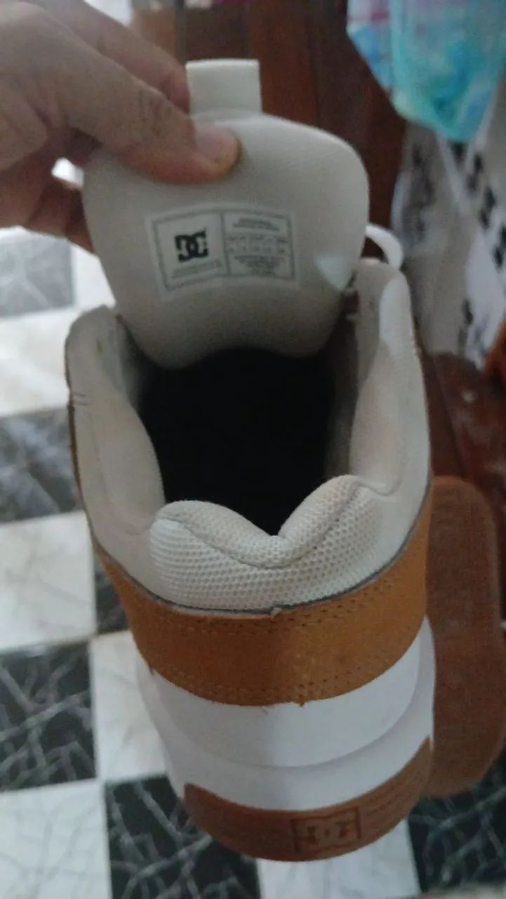 Tênis DC Shoes Lynx Zero WT25 Brown/Natural/White - Foto 2