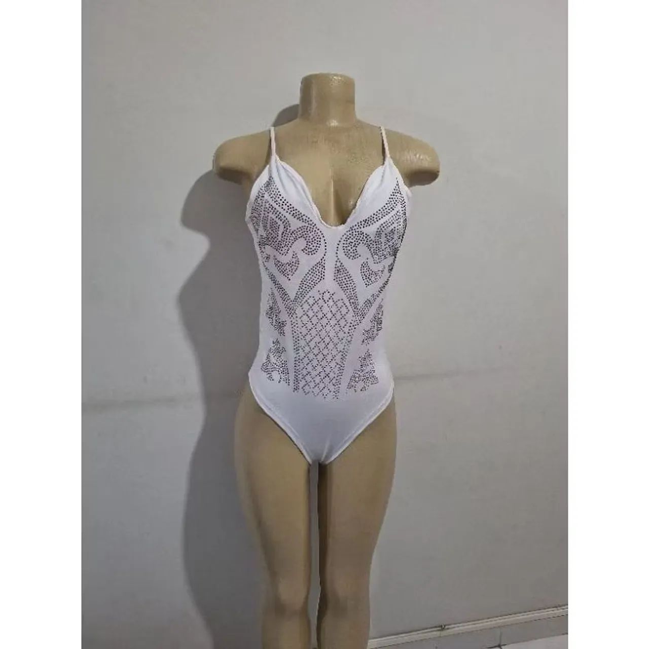 Body feminino branco  - Foto 2