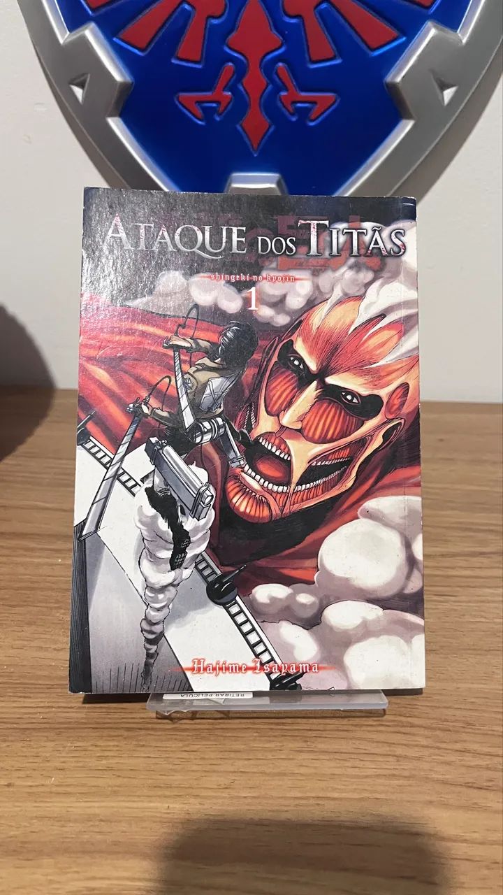 TOKIO台湾版 Ataque dos Titãs - volume 1 - primeira edição - Livros e revistas