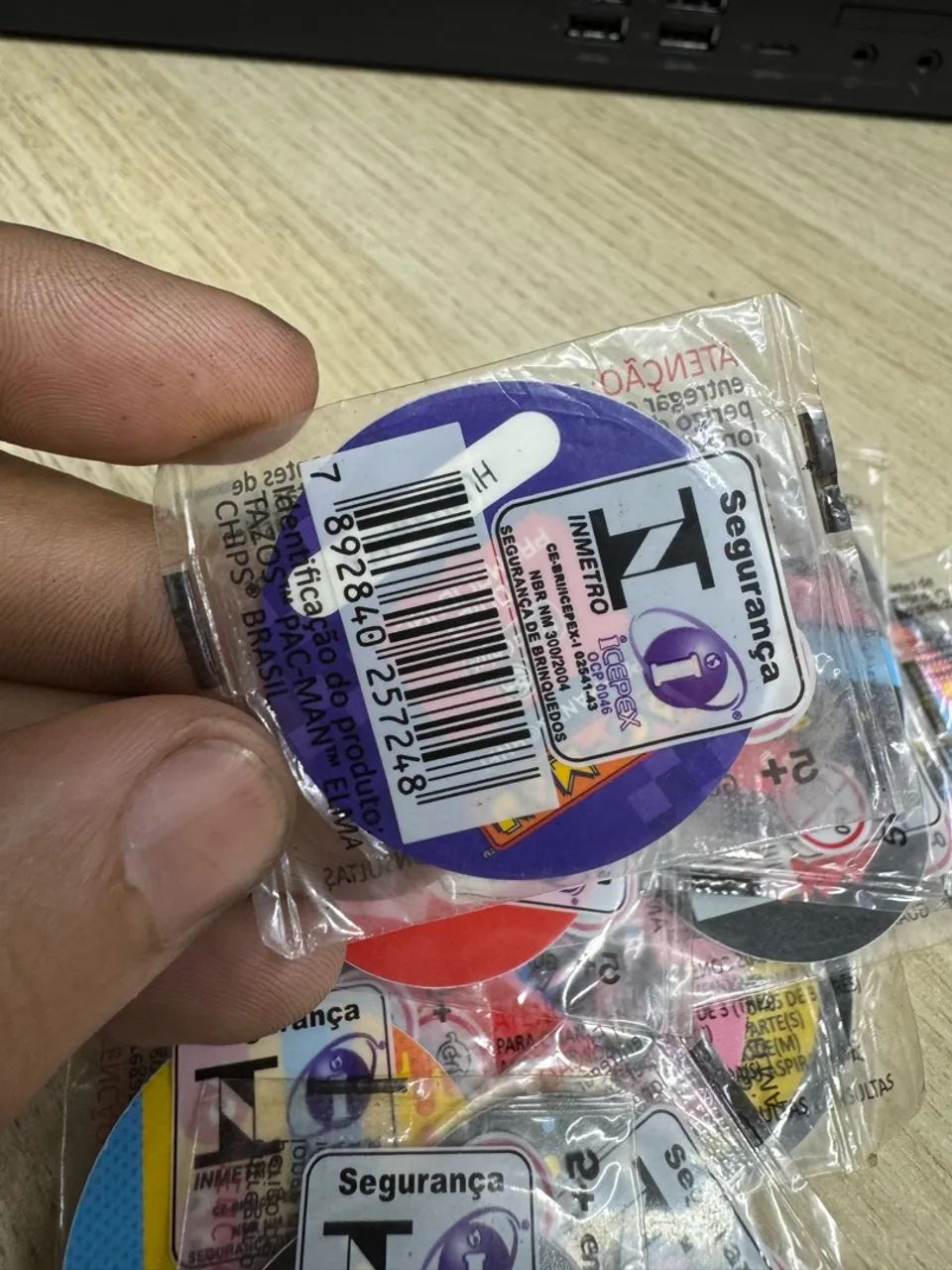 22 tazos de pac man lacrados  - Foto 4