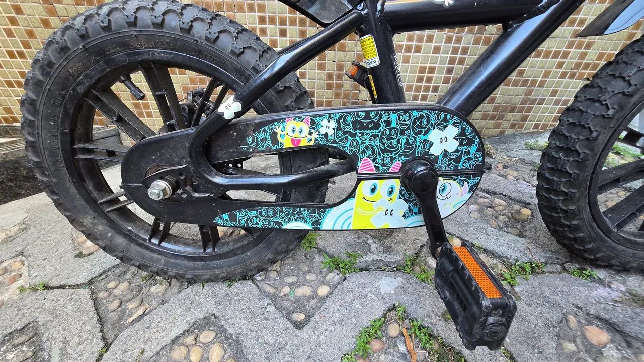 Bicicleta Infantil Btwin Mini Monsters Alumínio Com Para-lamas - Foto 3