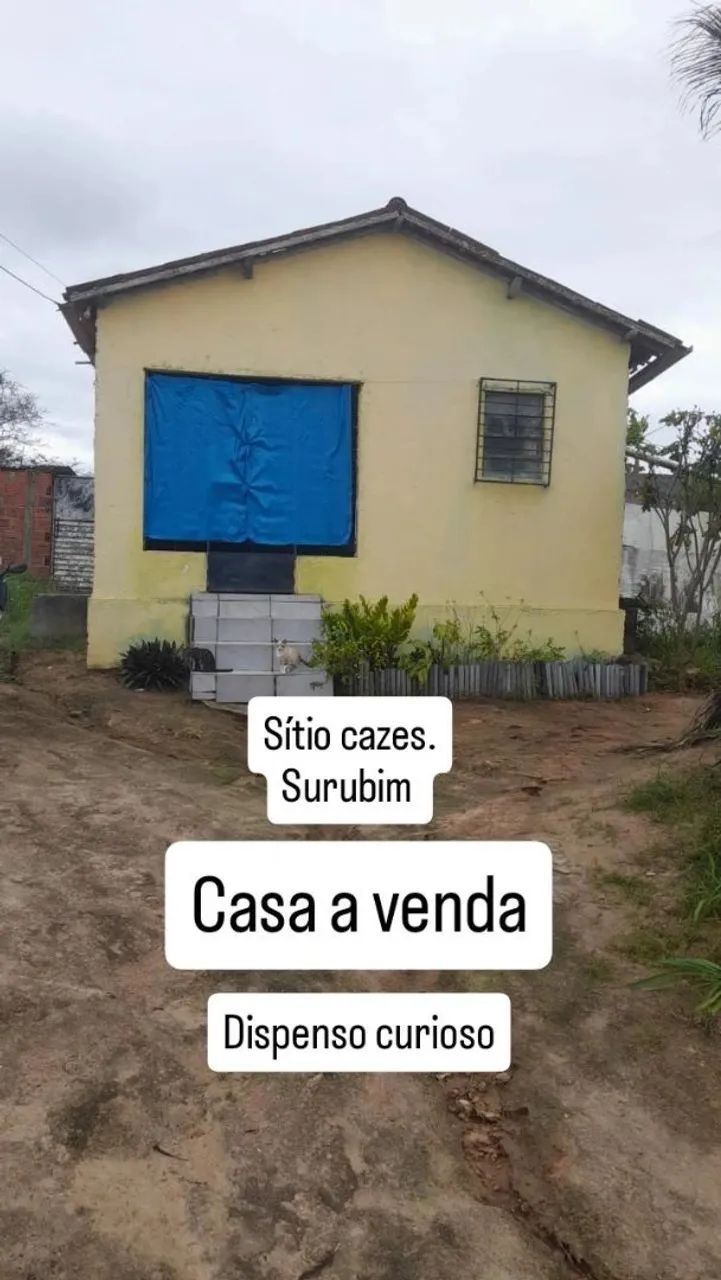 Vendo casa de sítio 