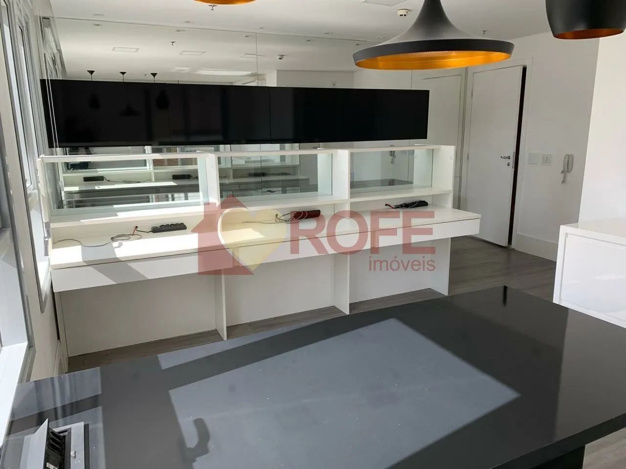 SALA COMERCIAL MOBILIADO Á VENDA COM 1 LAVABO ,1 VAGA DE GARAGEM EM MOEMA. - Foto 4