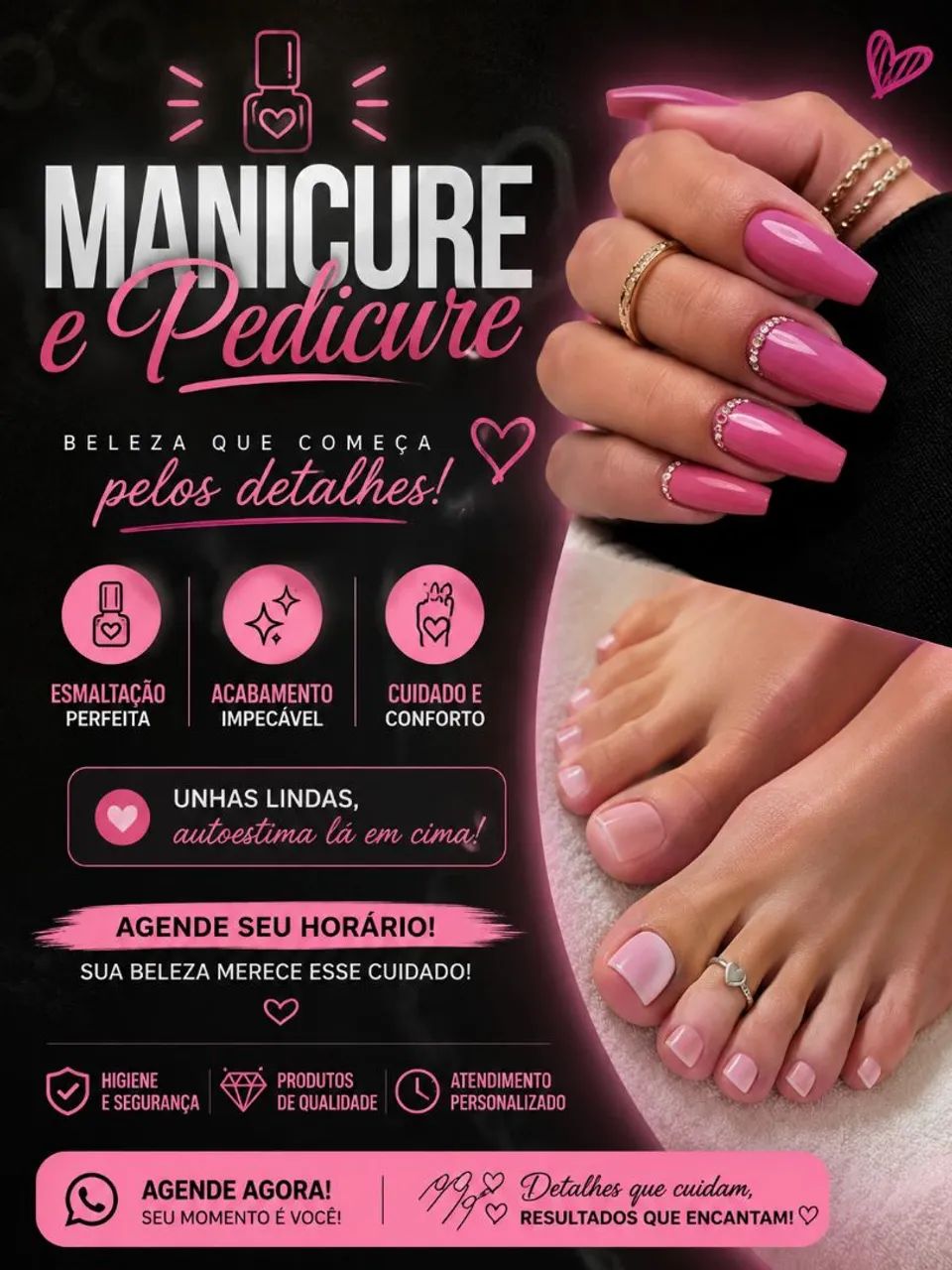 Manicure e pedicure 