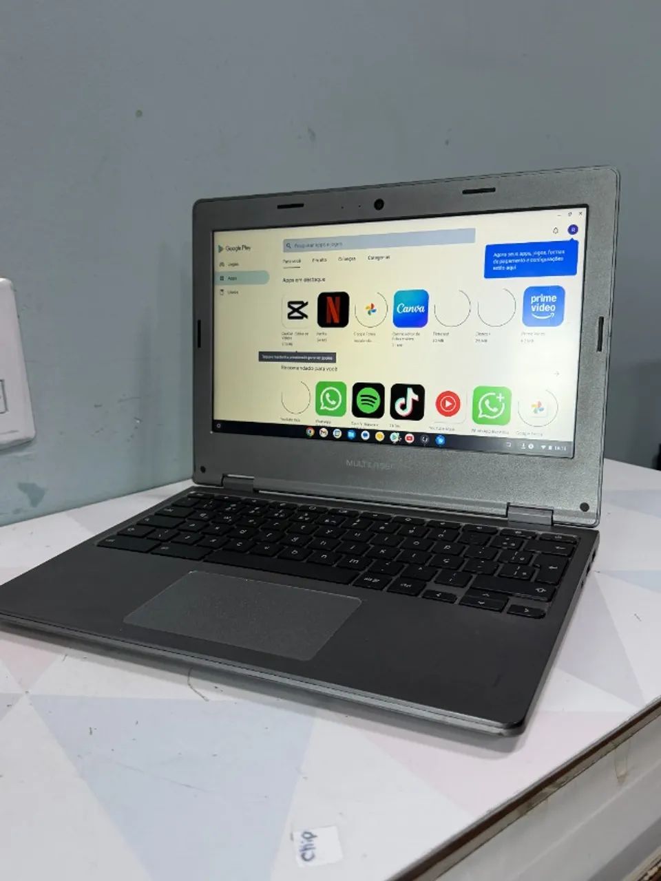 Notebook Chromebook Multilaser M11C 11.6 Polegadas - Funcionando 100%   - Foto 3